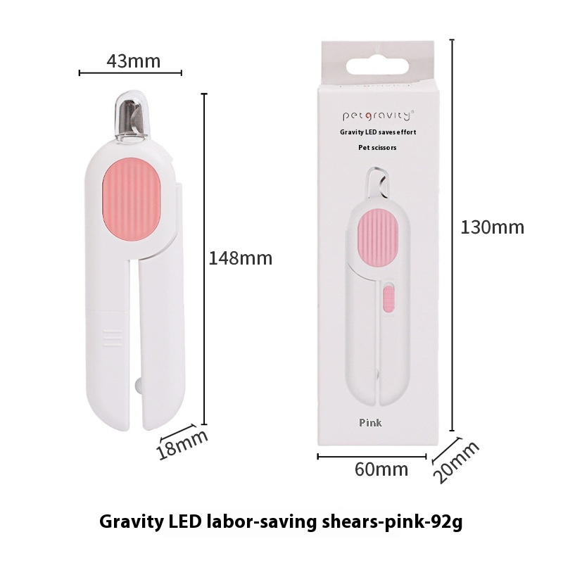 Cortaúñas LED profesional para perros y Gatos