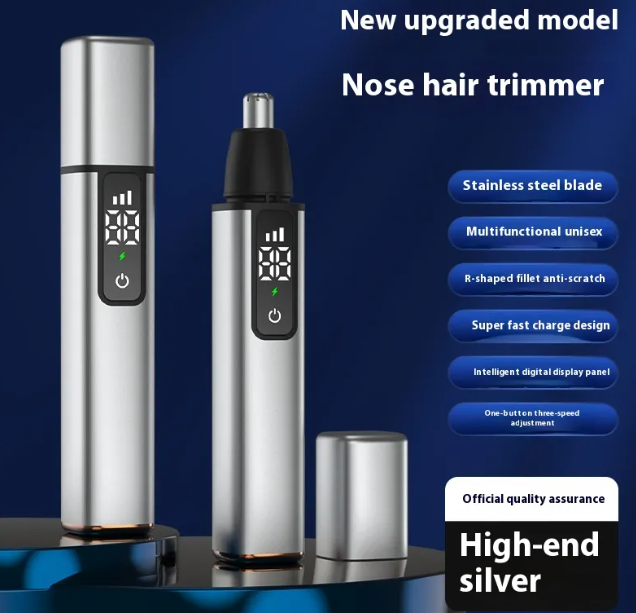 Recortador de vello nasal recargable