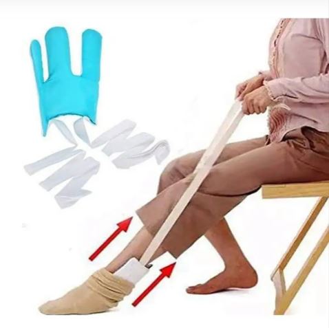 Ayuda para Ponerse Calcetines sin Agacharse – Fácil y Cómoda