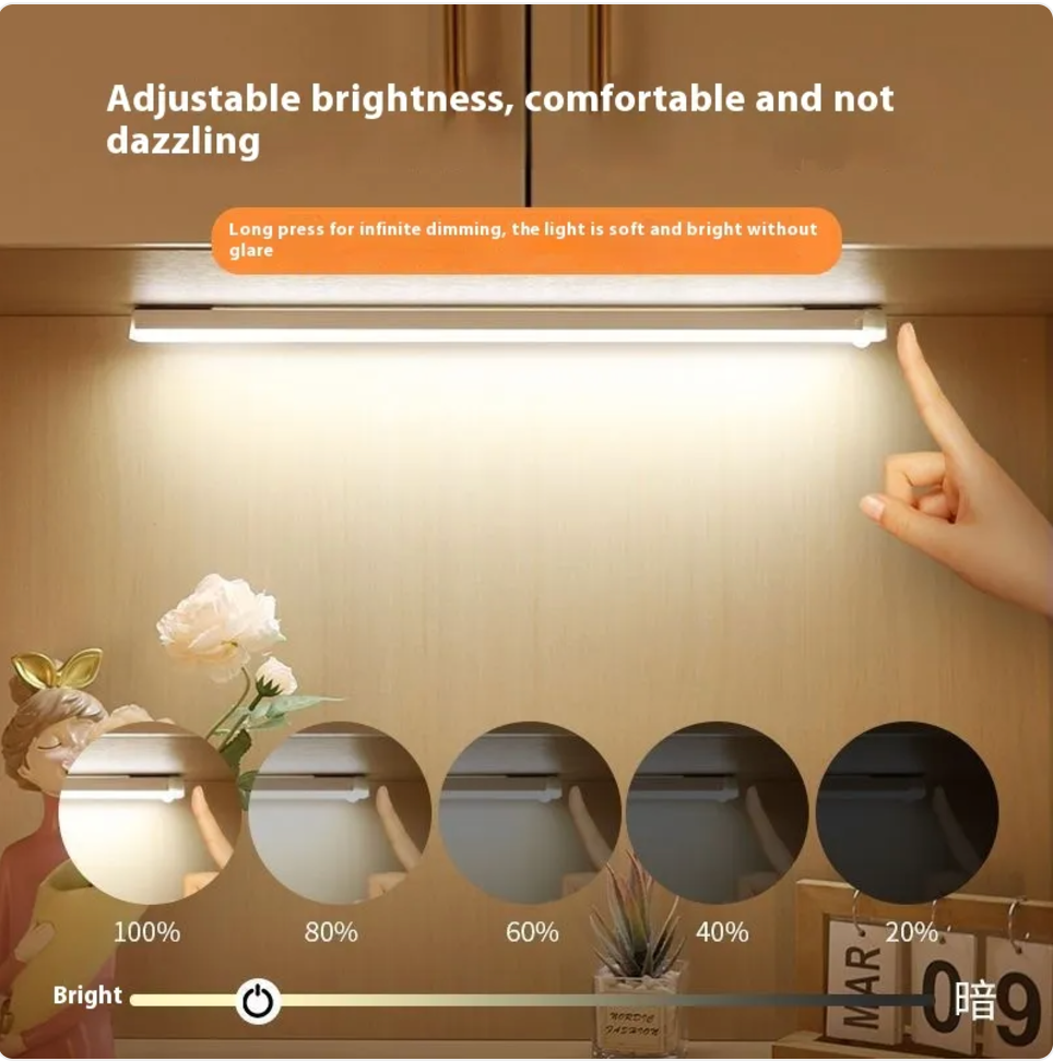 Luz Nocturna LED Recargable con sensor de movimiento