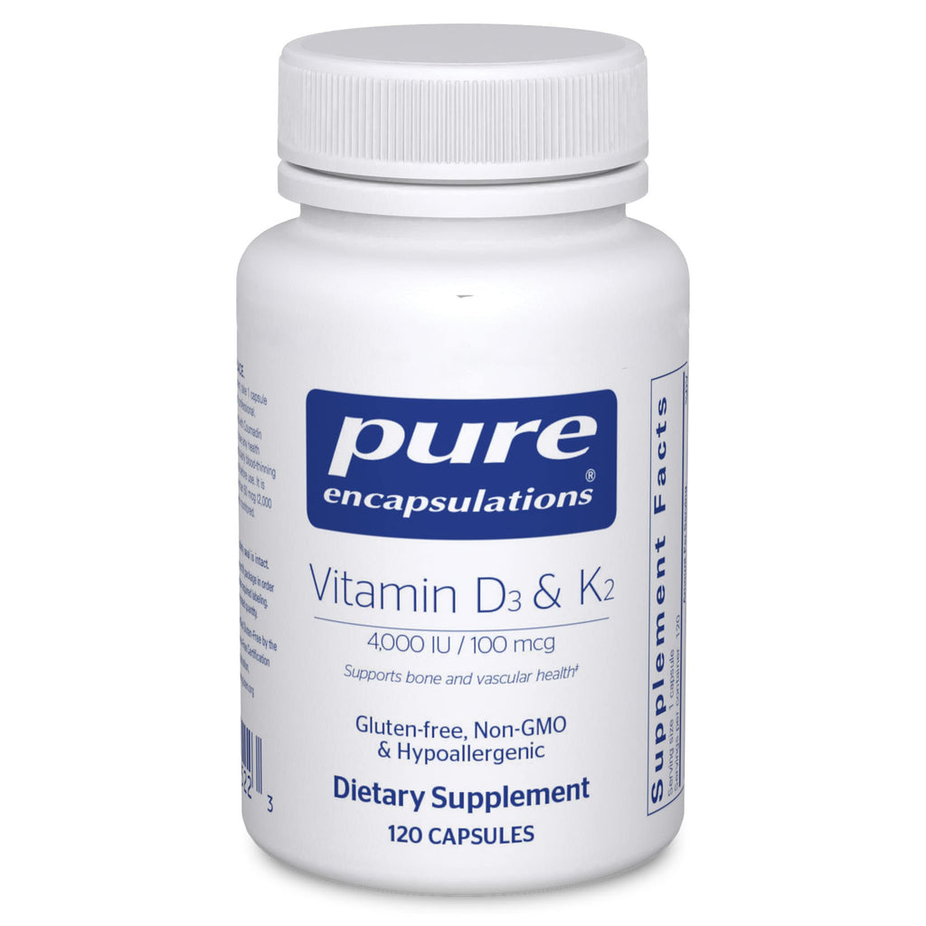 Pure Encapsulations D3 & K2 advanced Bone & immune support