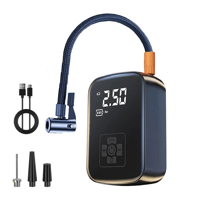 Inflador de Neumáticos Portátil Digital 150 PSI