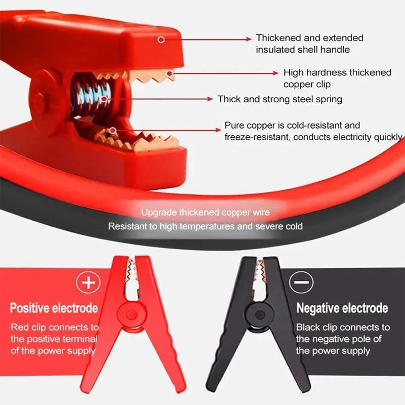 Arrancador de Batería Portátil para Coche 12V