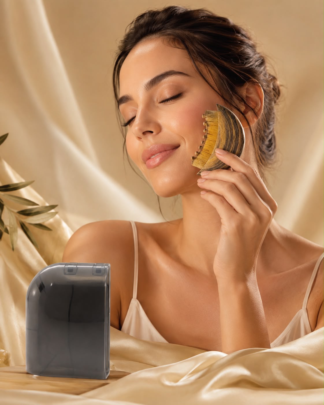 Cepillo facial  de masaje para rostro y cuello