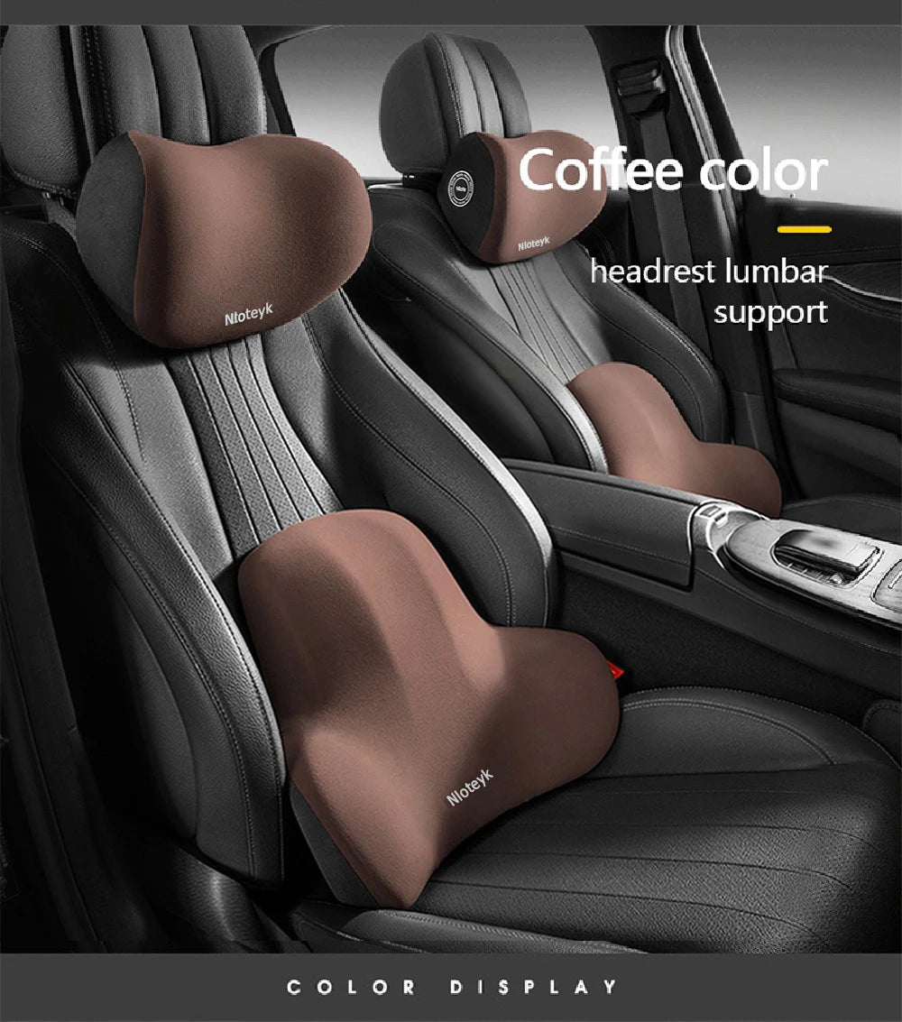 Set Cervical y lumbar de espuma Viscoelástica para coche