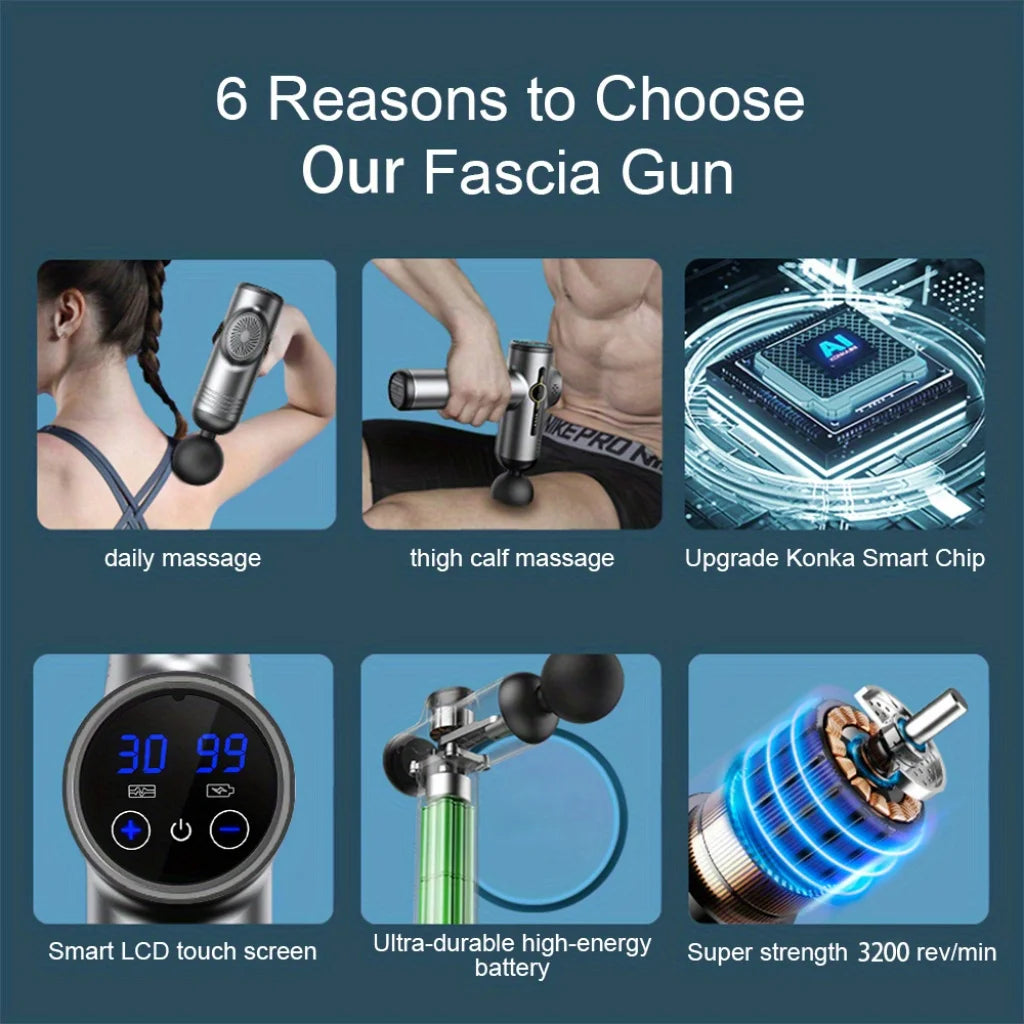 Pistola de masaje Muscular Profesional