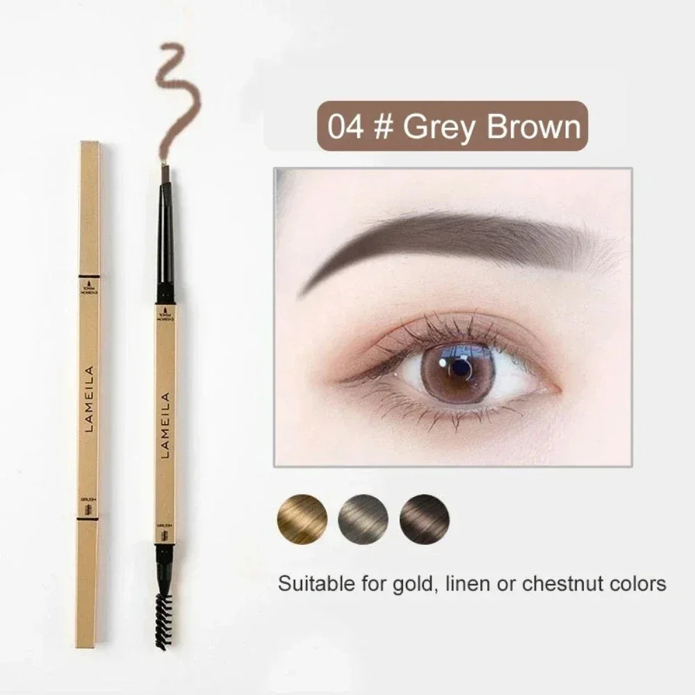 Lápiz de Cejas Ultrafino de Precisión – Acabado Natural
