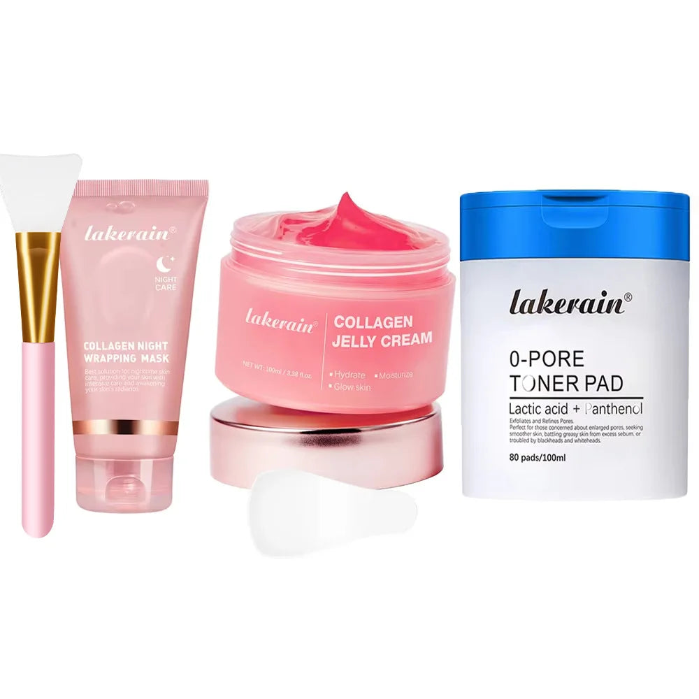 Mascarilla Facial Coreana de Colágeno – Tratamiento Nocturno Reafirmante e Hidratante