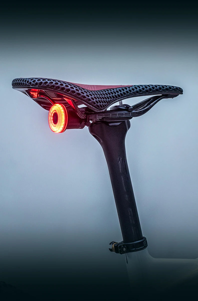 Luz trasera inteligente para bicicleta