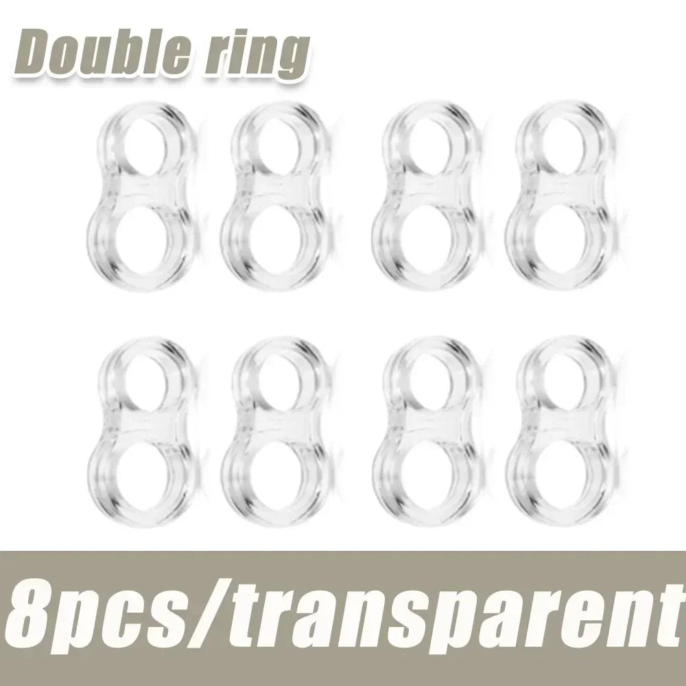 Pack de 8 Protectores de Silicona para Manillas de Puerta – Protege tus Paredes