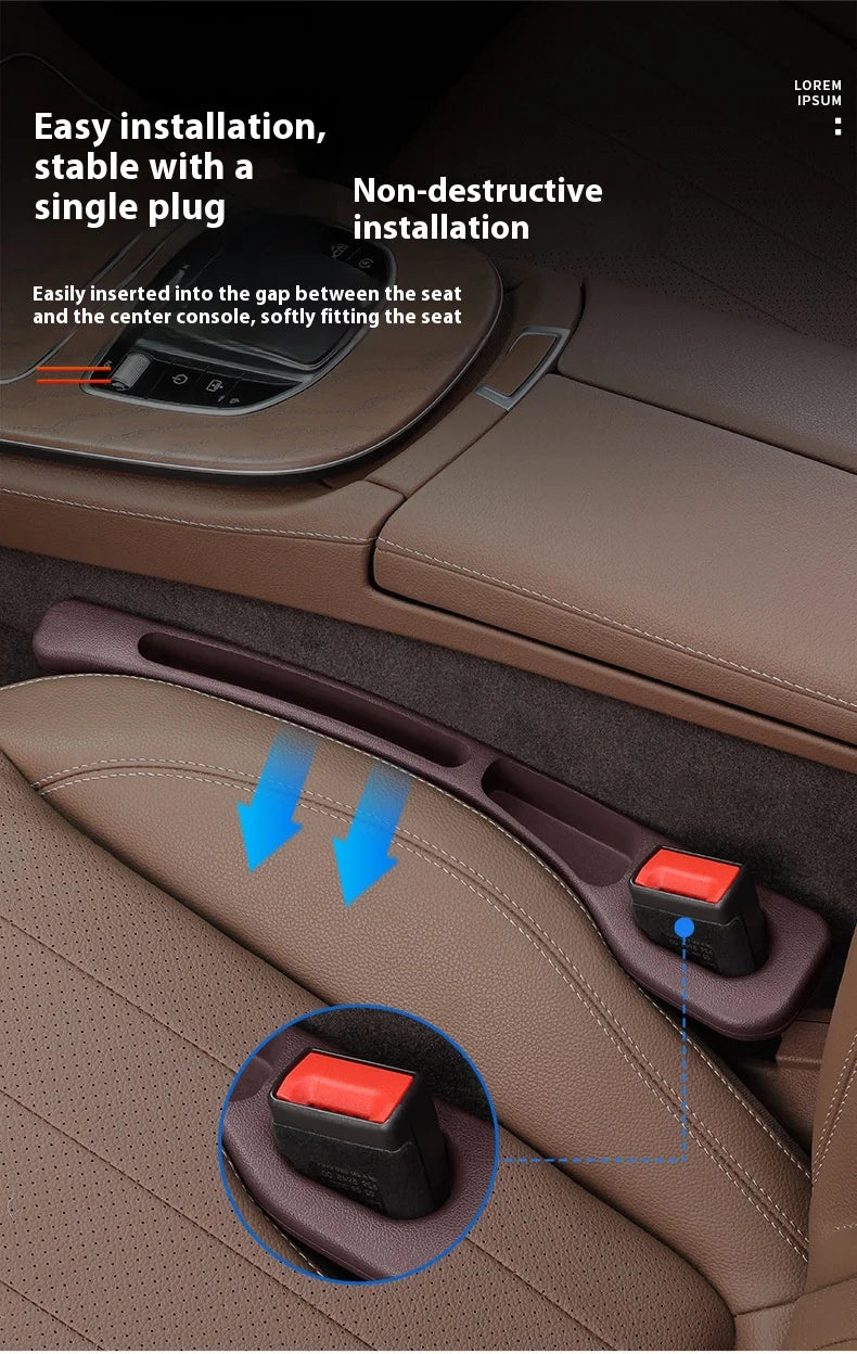 Organizador para huecos de asiento de coche -2 piezas