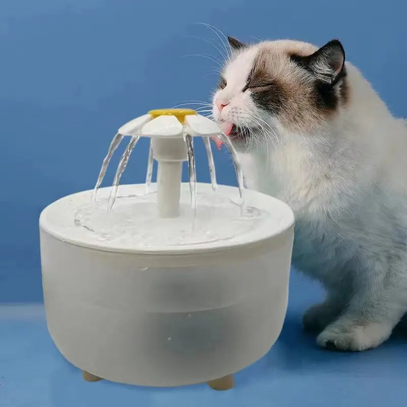 Fuente de agua automática 1,2 L para gatos y perros