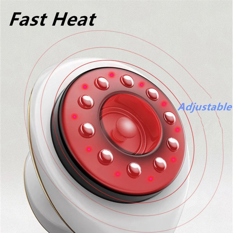 Masajeador Corporal  Eléctrico con calor  y Ventosas