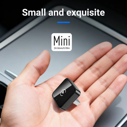 Adaptador inalámbrico 2 en 1 para CarPlay y Android Auto