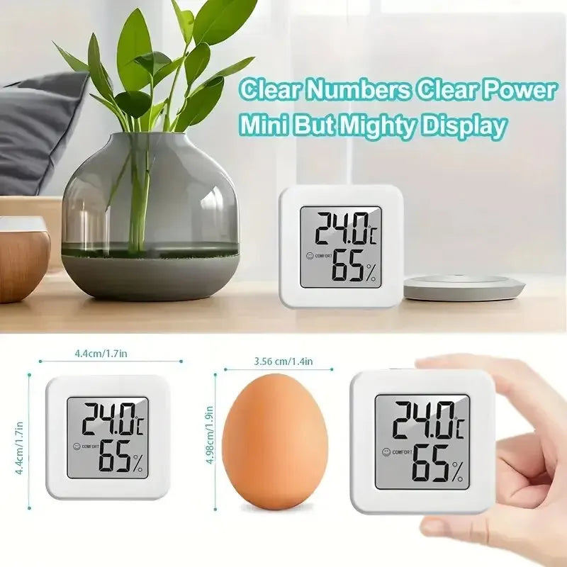Mini termómetro higrómetro digital para temperatura y humedad