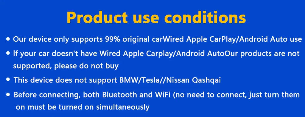 Adaptador inalámbrico 2 en 1 para CarPlay y Android Auto