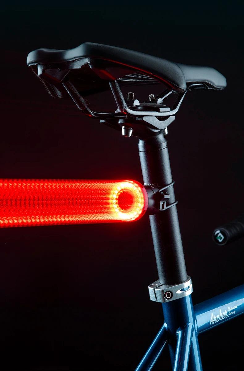 Luz trasera inteligente para bicicleta