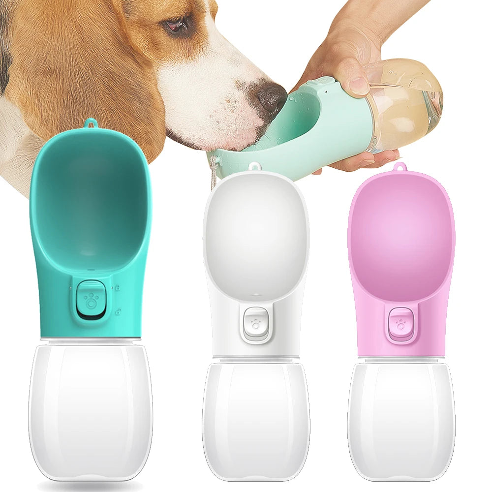 Botella de agua portátil 550 ml para perros