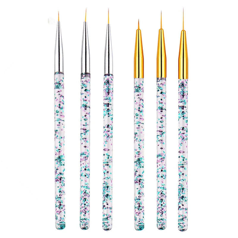 Set de Pinceles de Precisión para Nail Art