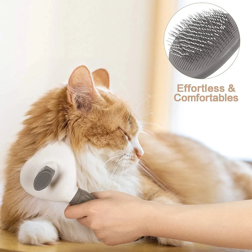 Cepillo Autolimpiante para perros y Gatos