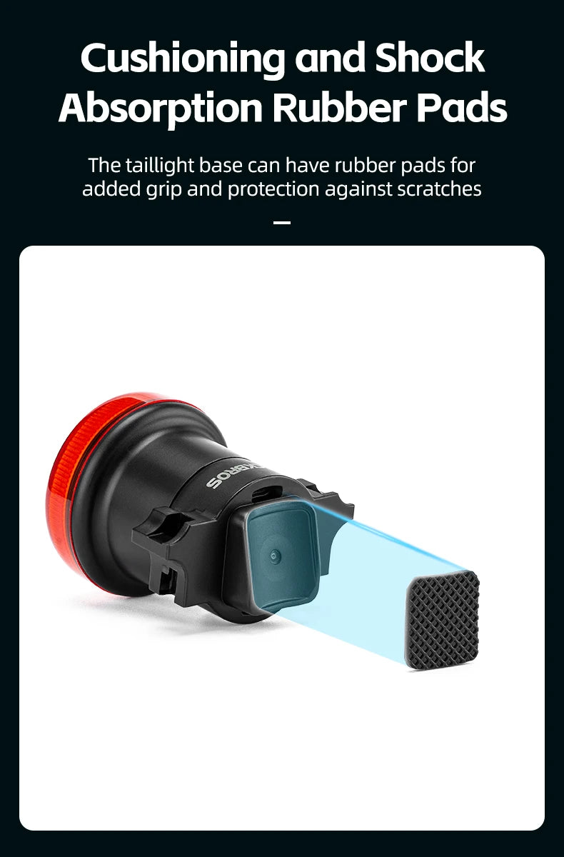 Luz trasera inteligente para bicicleta