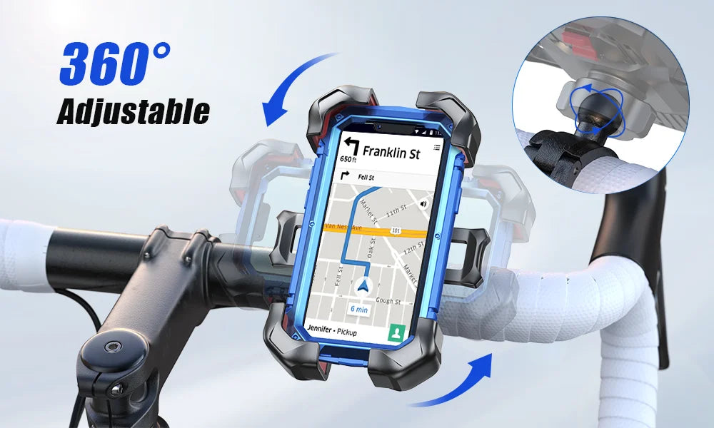 Soporte Antivibración para móvil  en Moto  y Biciccleta