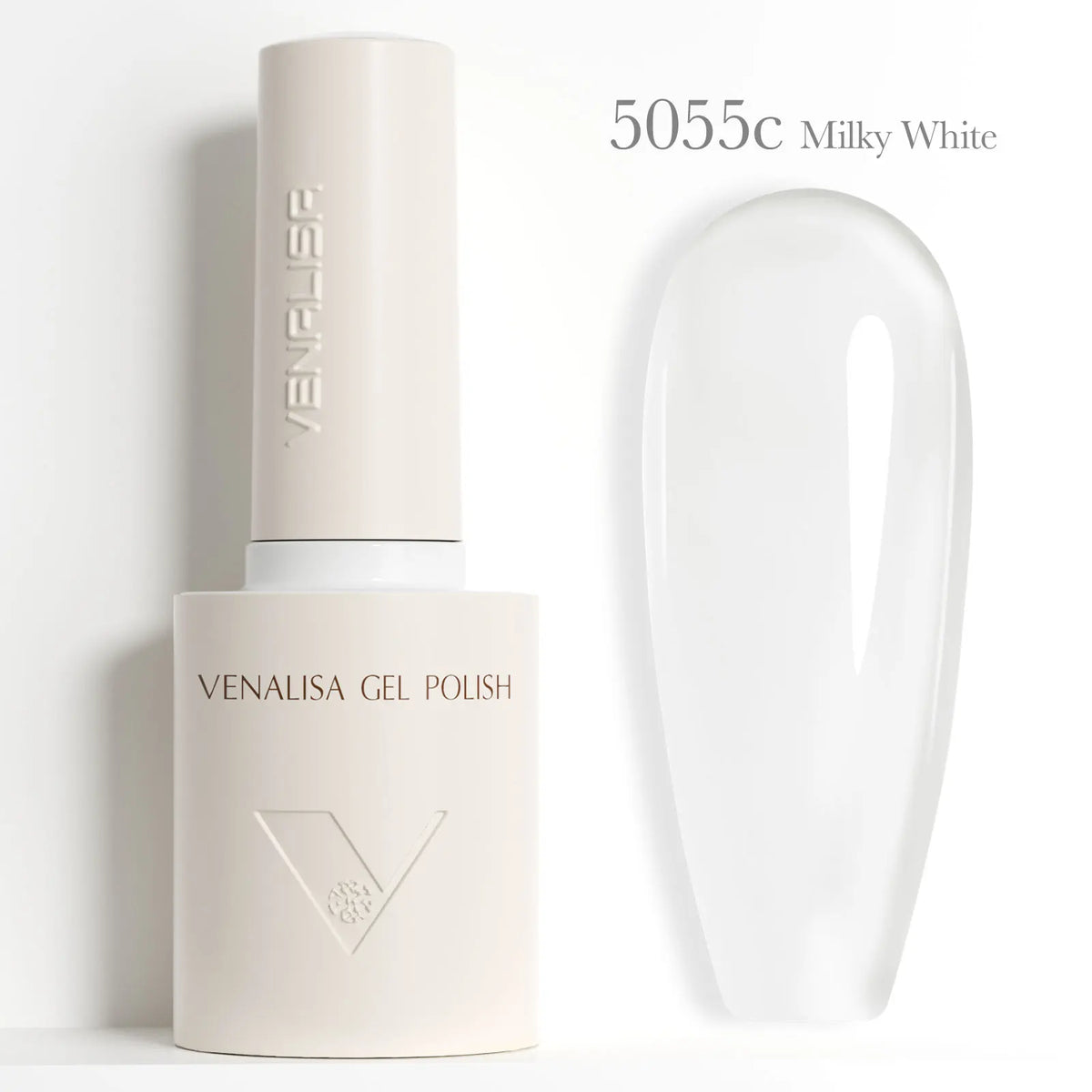 Esmalte gel UV/LED Milky White- Acabado lechoso