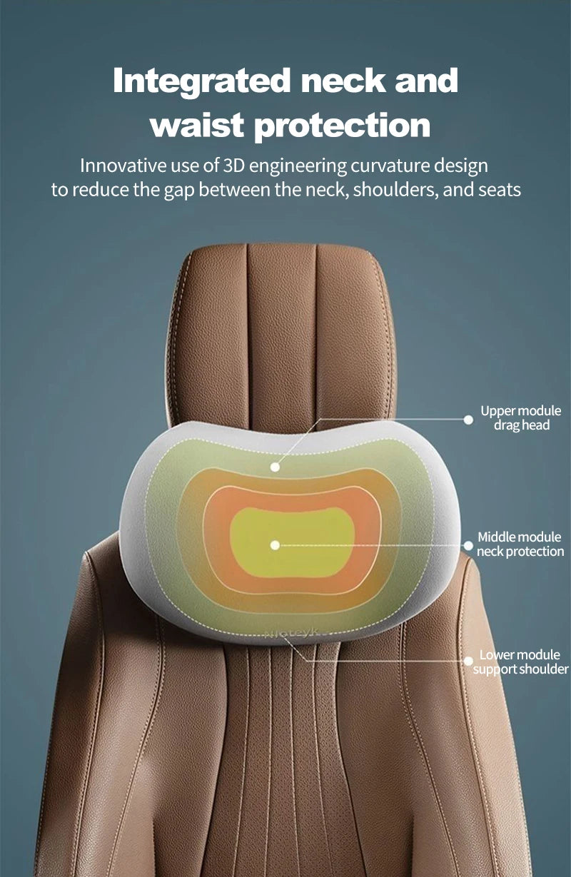 Set Cervical y lumbar de espuma Viscoelástica para coche