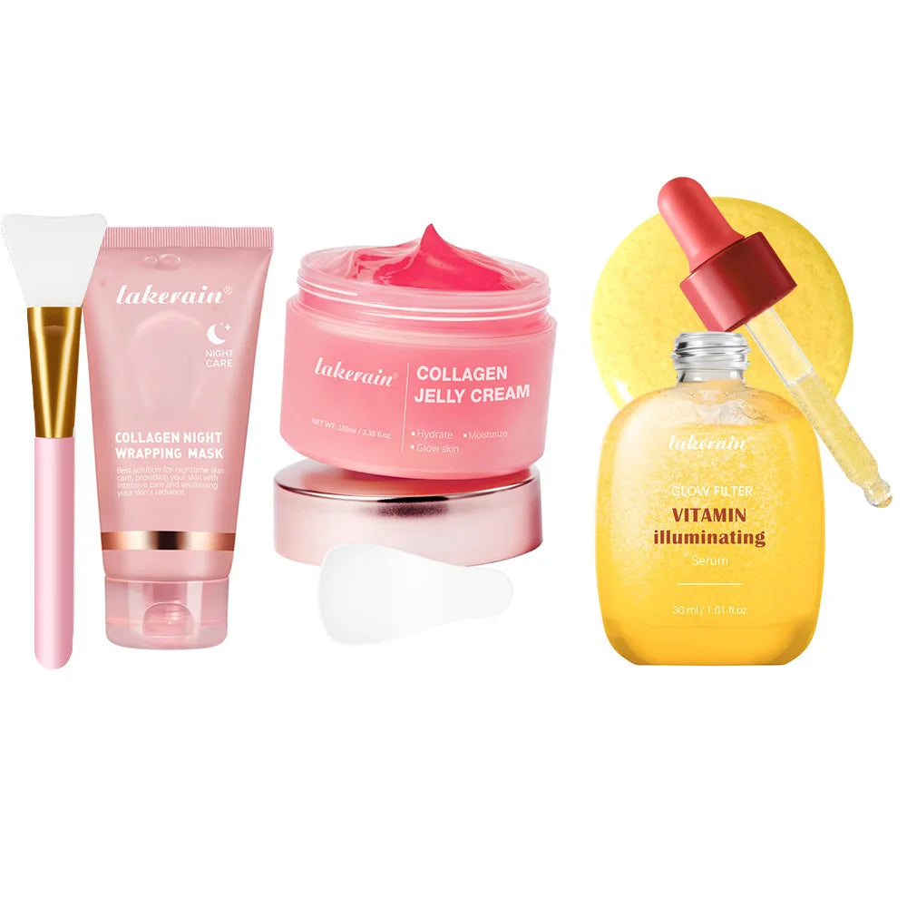 Mascarilla Facial Coreana de Colágeno – Tratamiento Nocturno Reafirmante e Hidratante