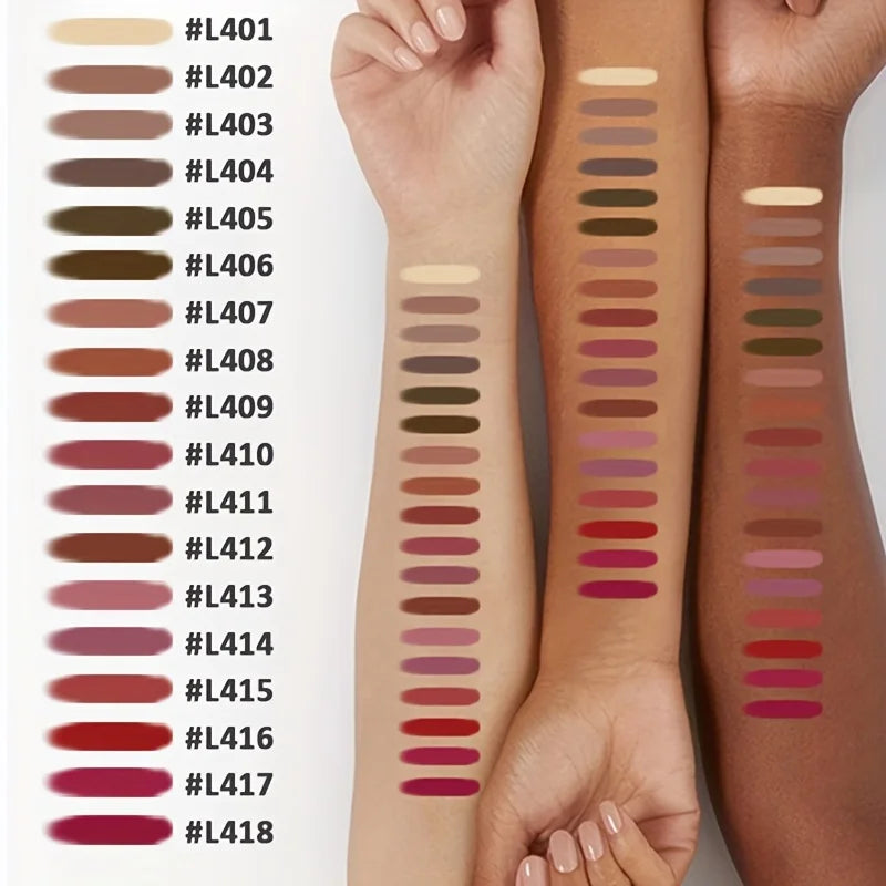 Set de 6 Perfiladores de Labios Mate – Tonos Nude