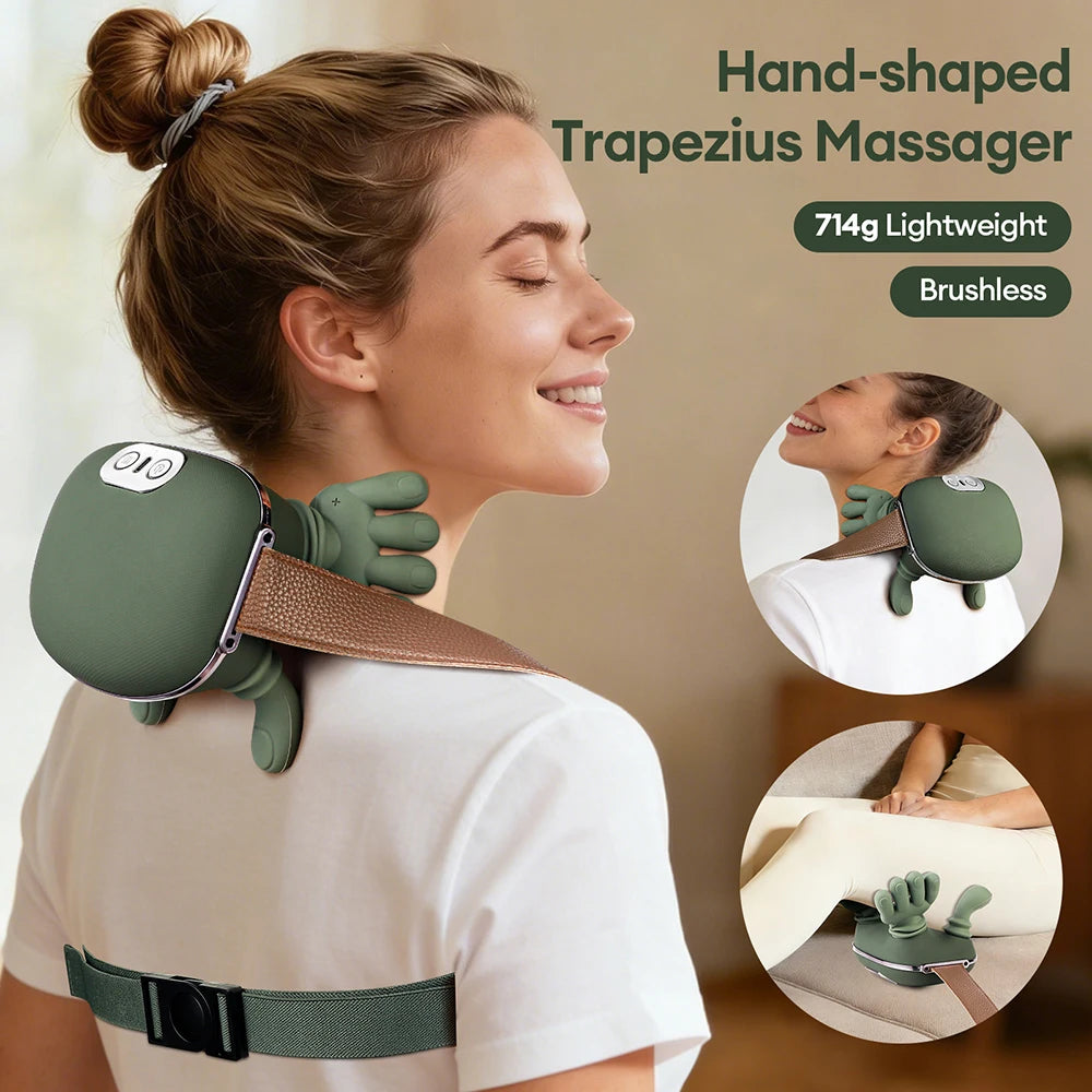 Masajeador Cervical y de Hombros 4D