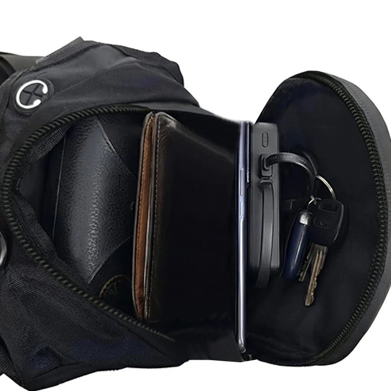Bolsa Impermiable de pierna  para moto y Outdoor