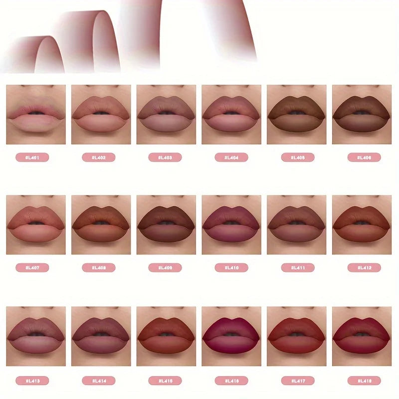 Set de 6 Perfiladores de Labios Mate – Tonos Nude