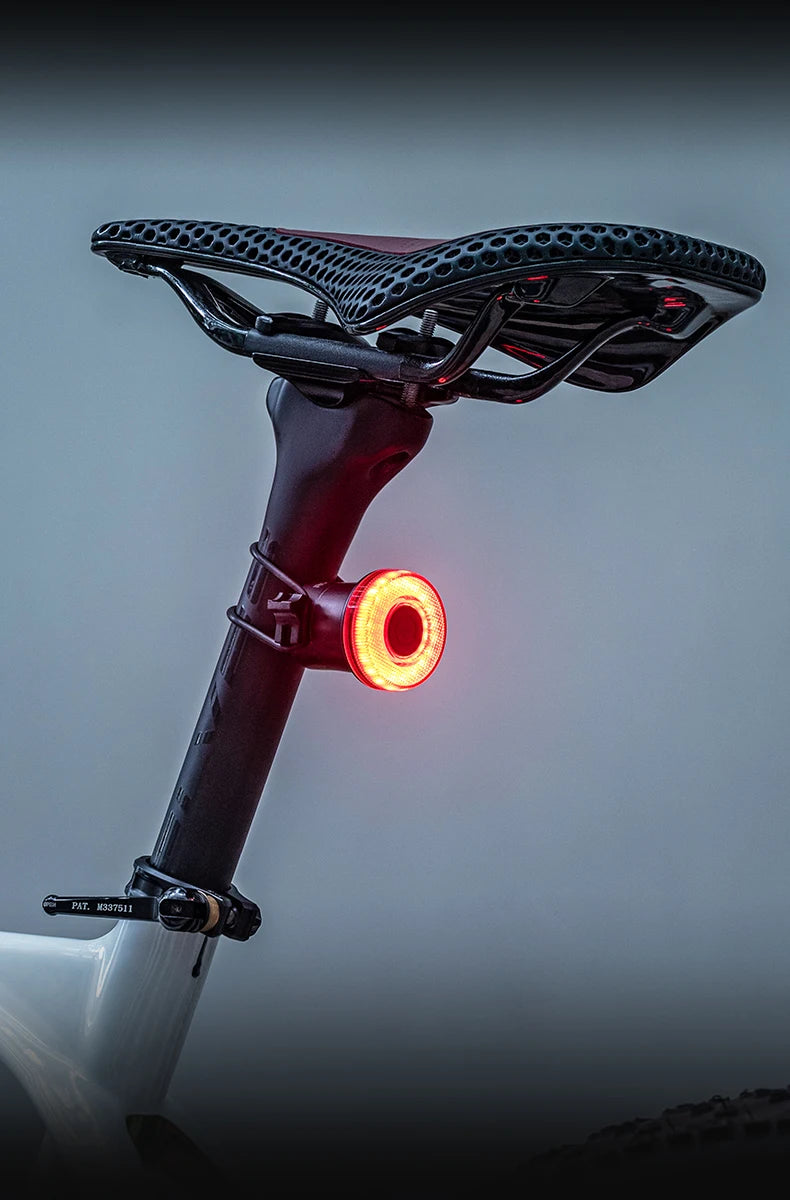 Luz trasera inteligente para bicicleta