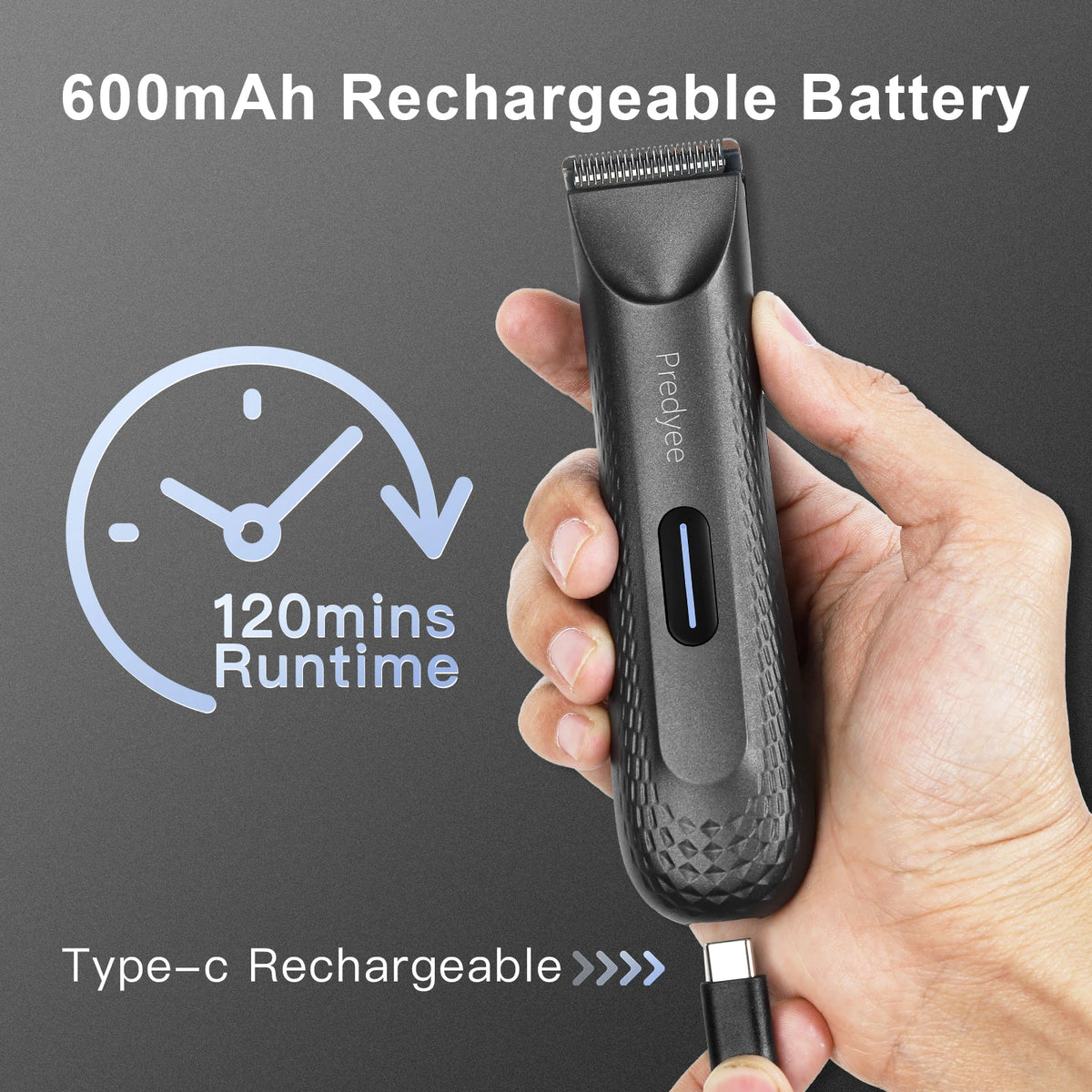Recortadora Corporal Masculina Impermiable
