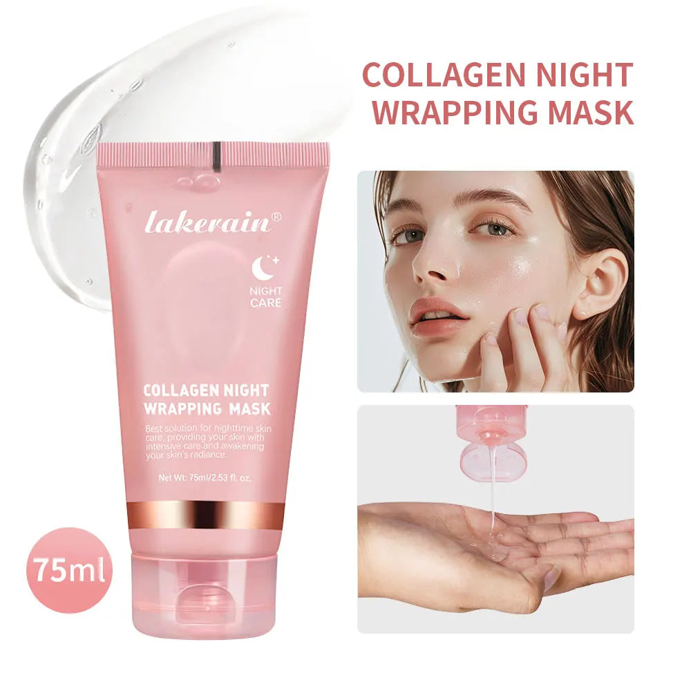 Mascarilla Facial Coreana de Colágeno – Tratamiento Nocturno Reafirmante e Hidratante