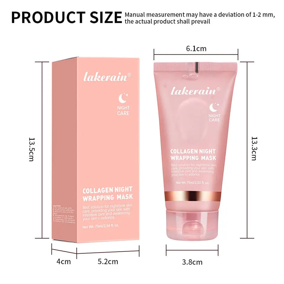 Mascarilla Facial Coreana de Colágeno – Tratamiento Nocturno Reafirmante e Hidratante