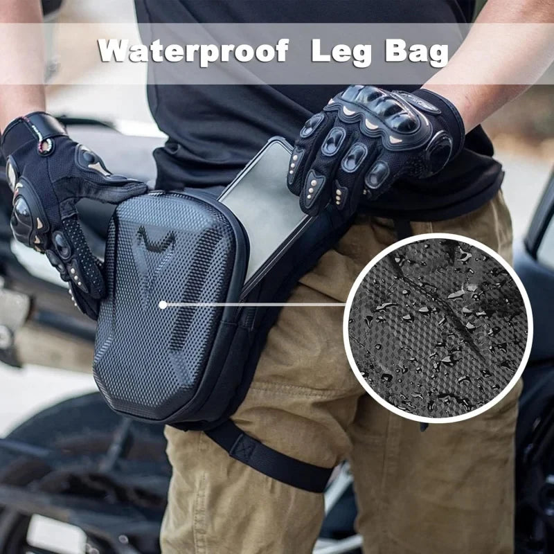 Bolsa Impermiable de pierna  para moto y Outdoor