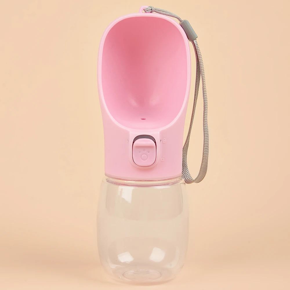 Botella de agua portátil 550 ml para perros