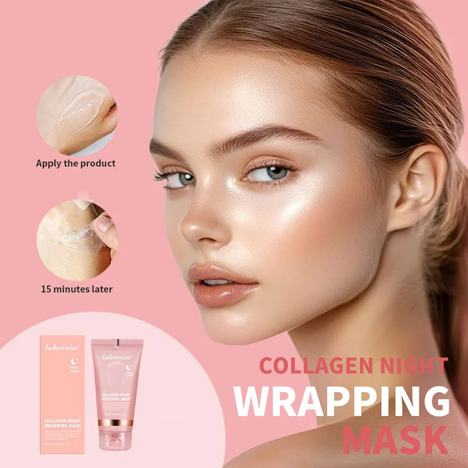 Mascarilla Facial Coreana de Colágeno – Tratamiento Nocturno Reafirmante e Hidratante