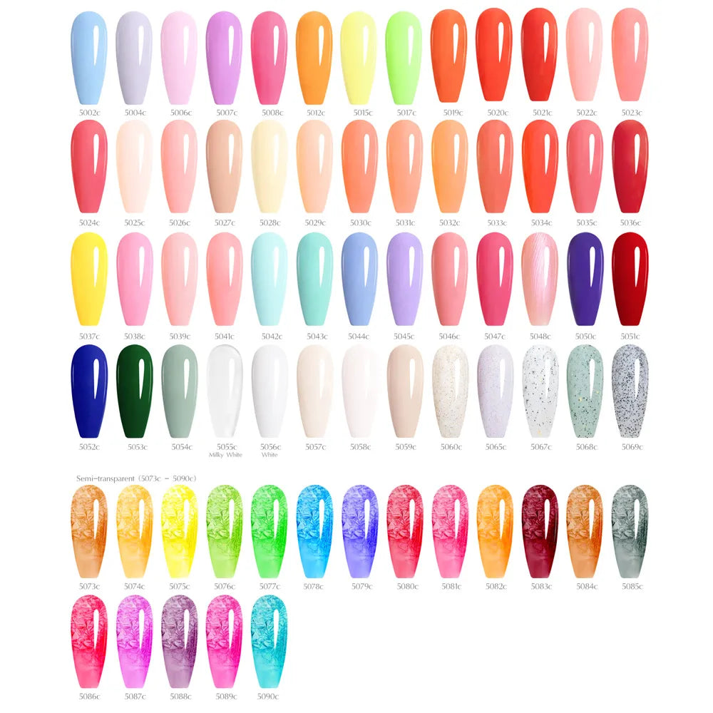 Esmalte gel UV/LED Milky White- Acabado lechoso