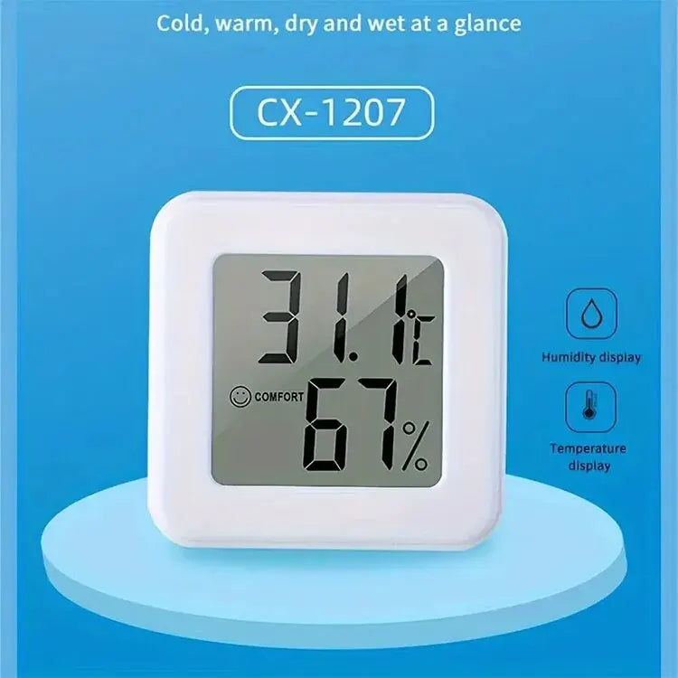 Mini termómetro higrómetro digital para temperatura y humedad