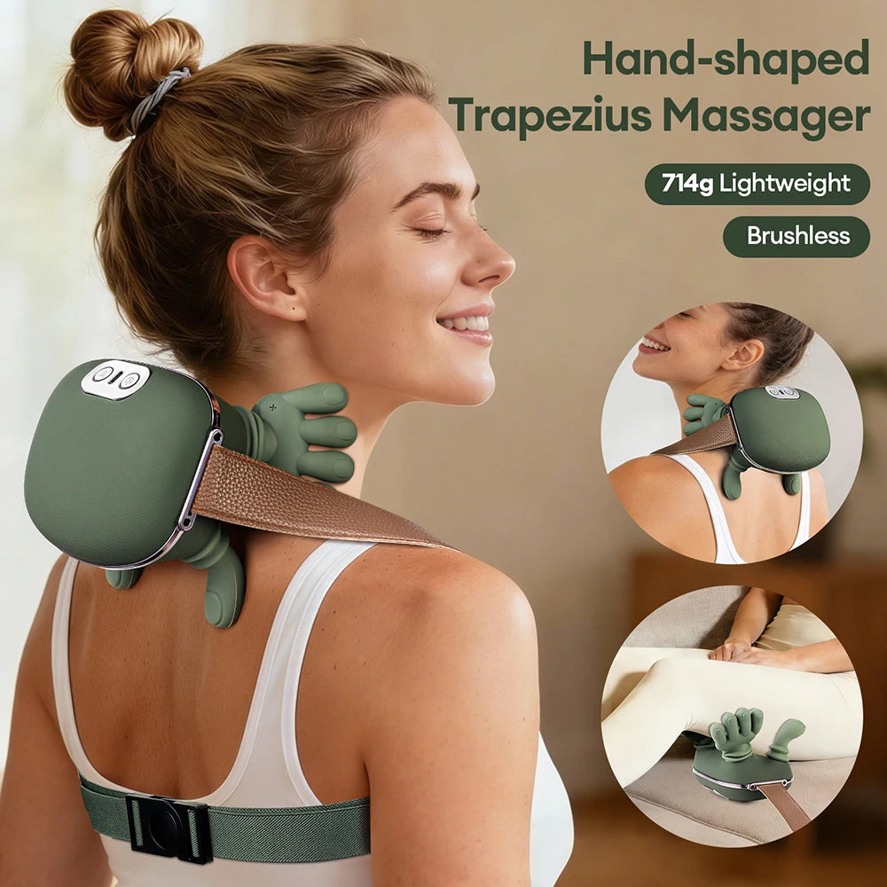 Masajeador Cervical y de Hombros 4D