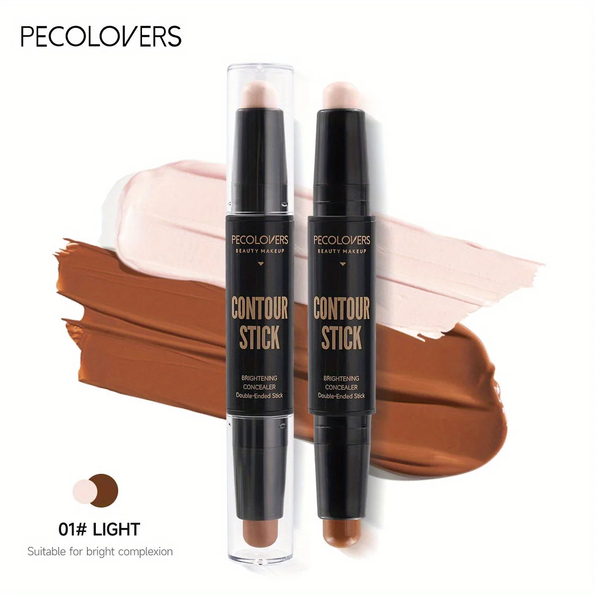 Stick de Contorno e Iluminador 2 en 1 – Acabado Natural
