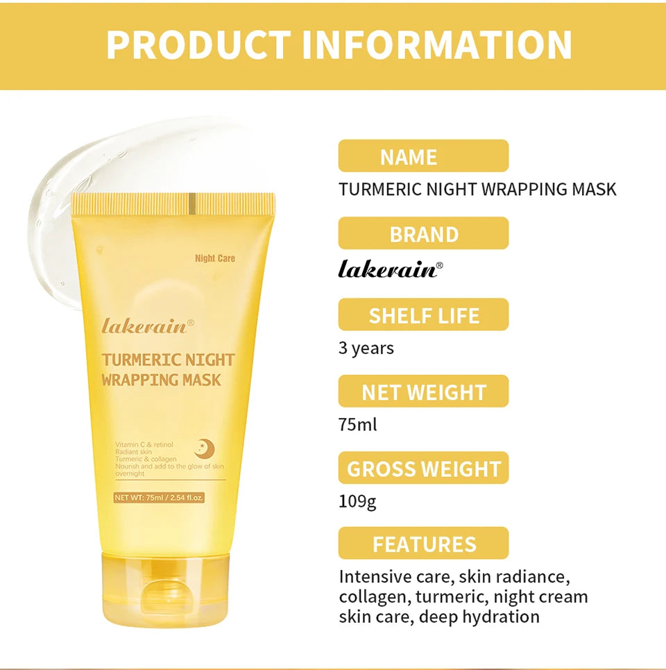Mascarilla Facial Coreana de Colágeno – Tratamiento Nocturno Reafirmante e Hidratante