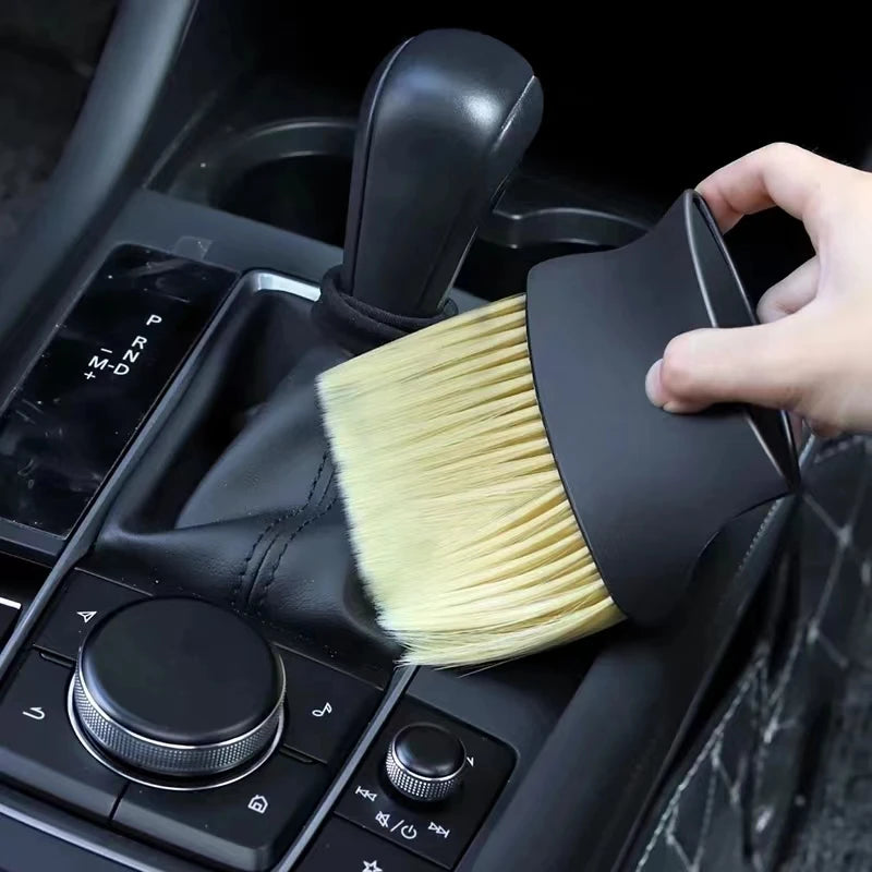 **Cepillo Multifunción para Limpieza Interior del Coche – Ranuras, Salidas de Aire y Polvo**