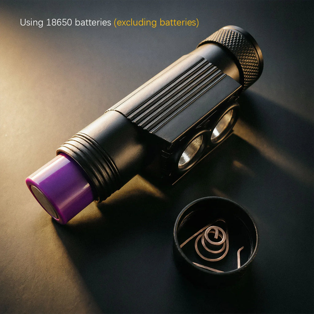 Linterna frontal LED RECARGABLE 2000 mAh