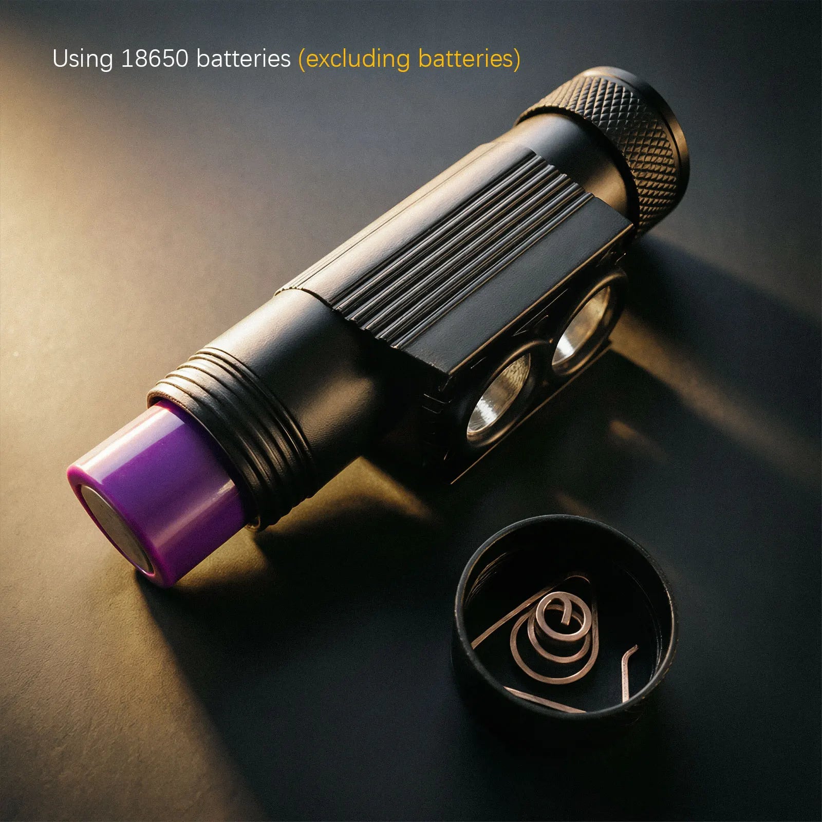 Linterna frontal LED RECARGABLE 2000 mAh