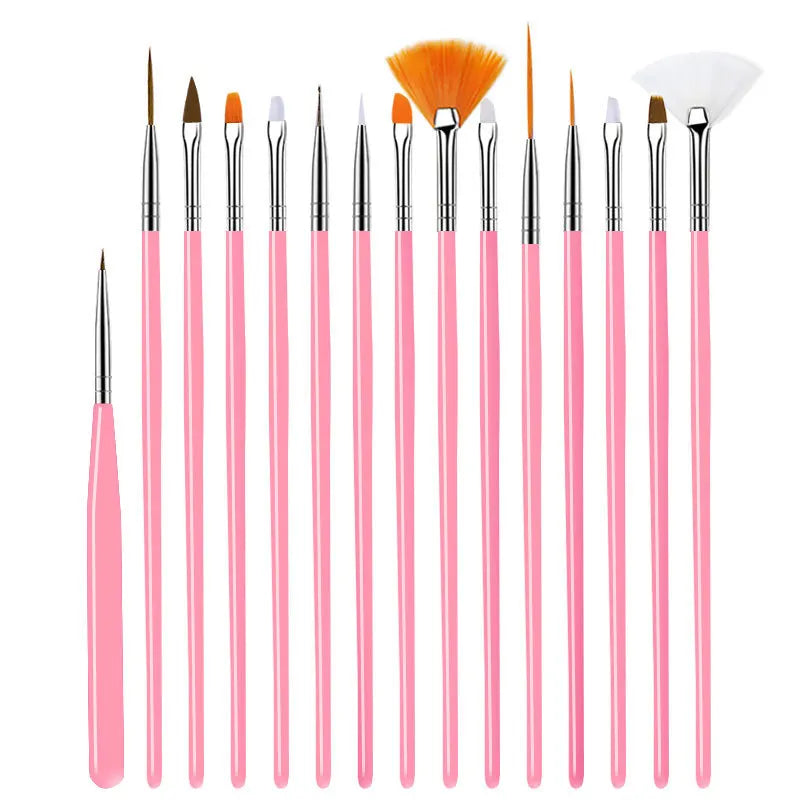 Set de Pinceles de Precisión para Nail Art
