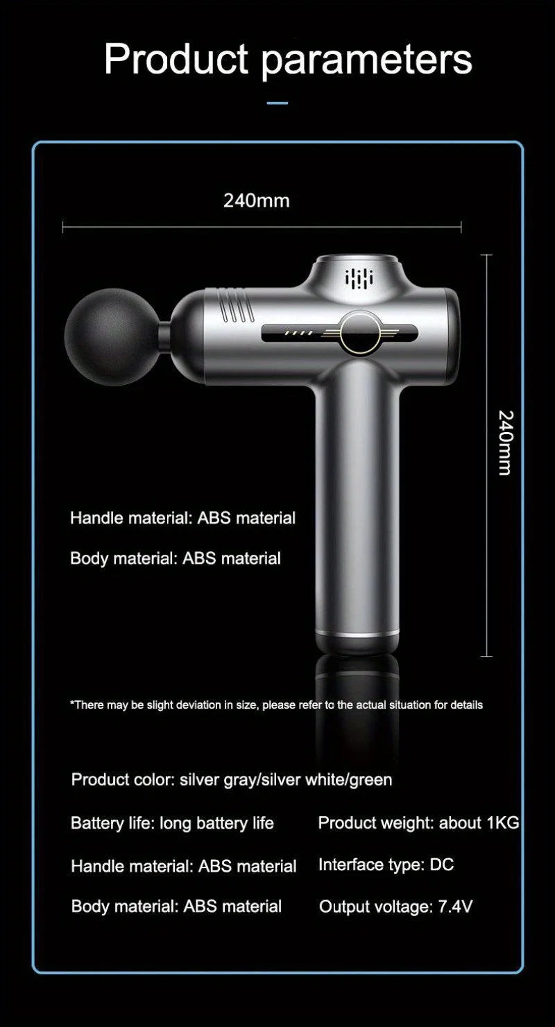 Pistola de masaje Muscular Profesional